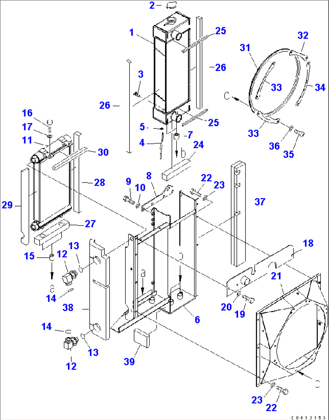 COOLING (RADIATOR AND COLLER) (FOR AIR CONDITIONER)