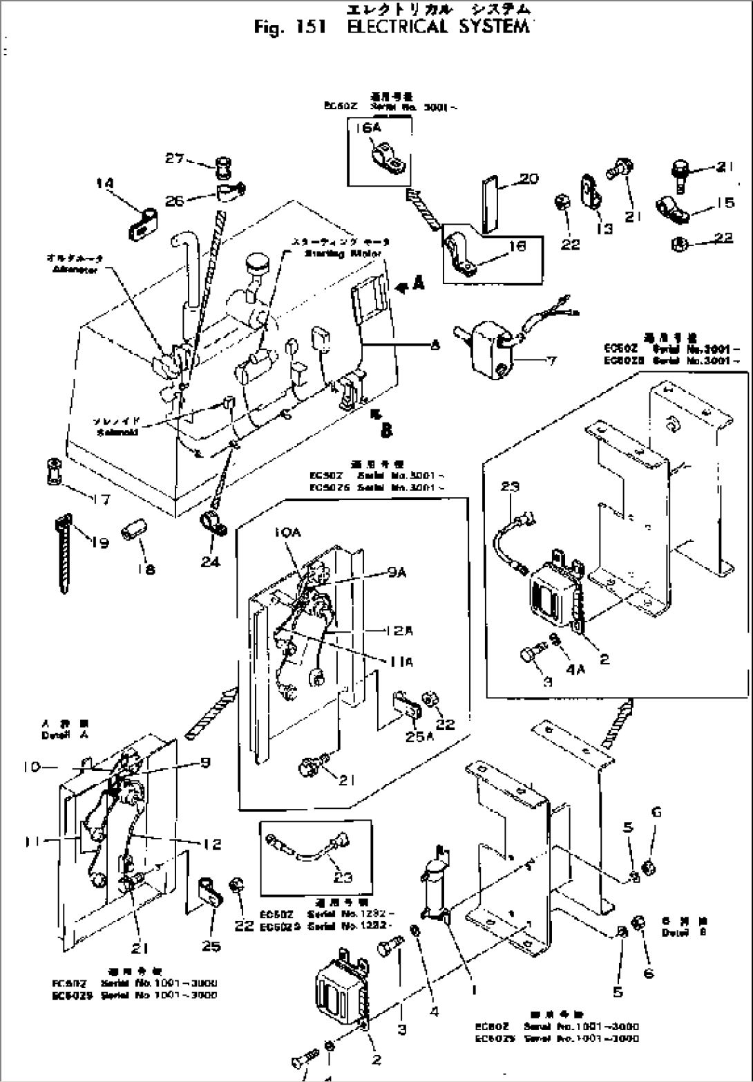 ELECTRICAL SYSTEM(#1001-)