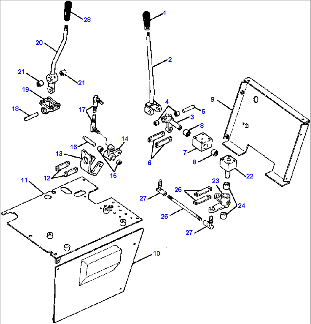 EQUIPMENT CONTROLS - THREE SPOOL VALVE