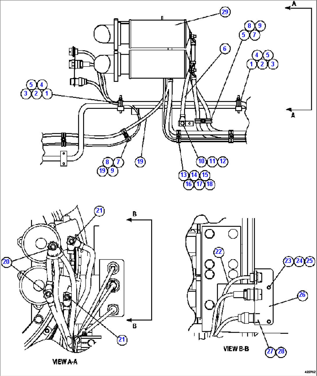 STARTING SYSTEM WIRING ( 1/4)