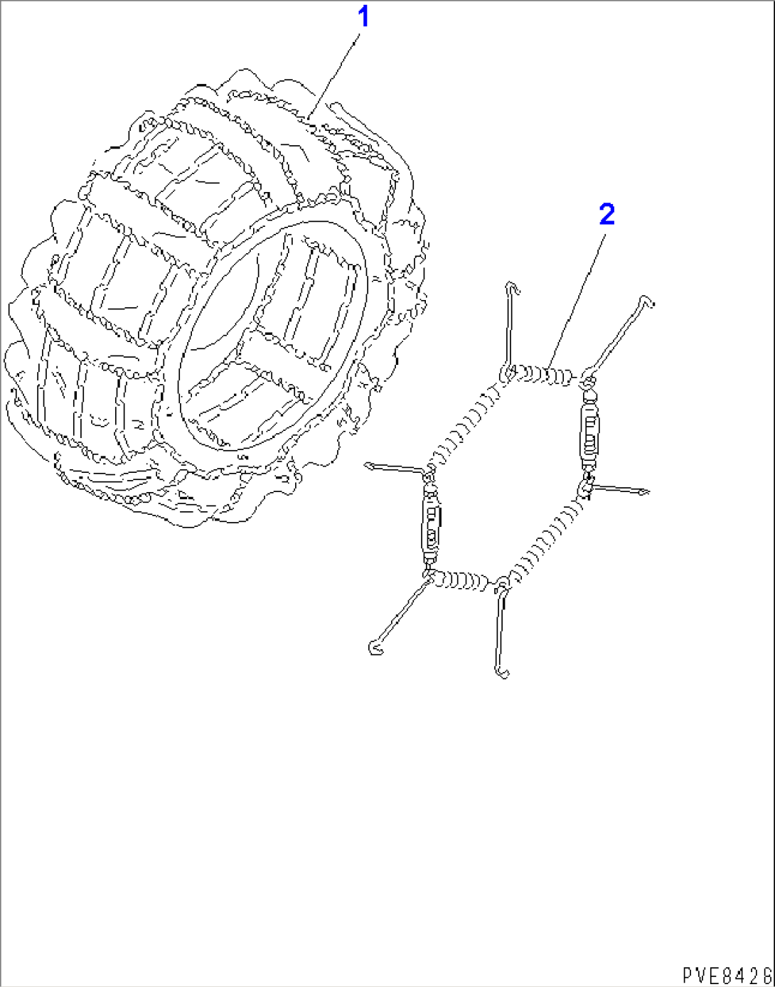 TIRE CHAIN (TYPE-H)
