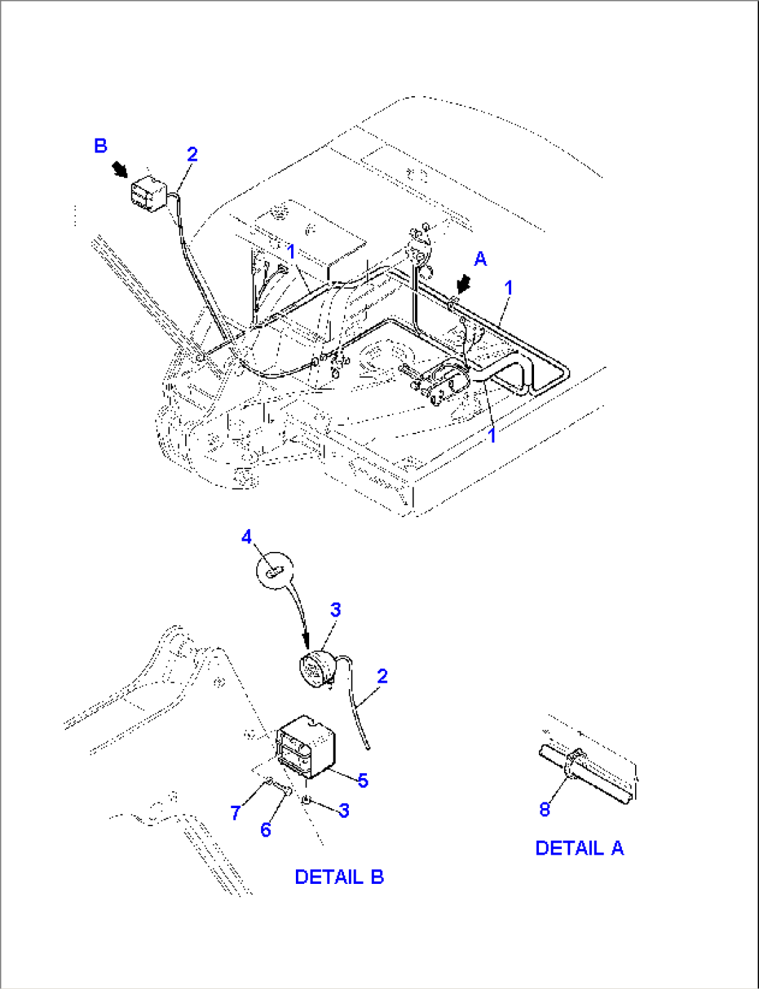 ELECTRICAL SYSTEM (LIGHT AND SERVICE LINE) (1/2)