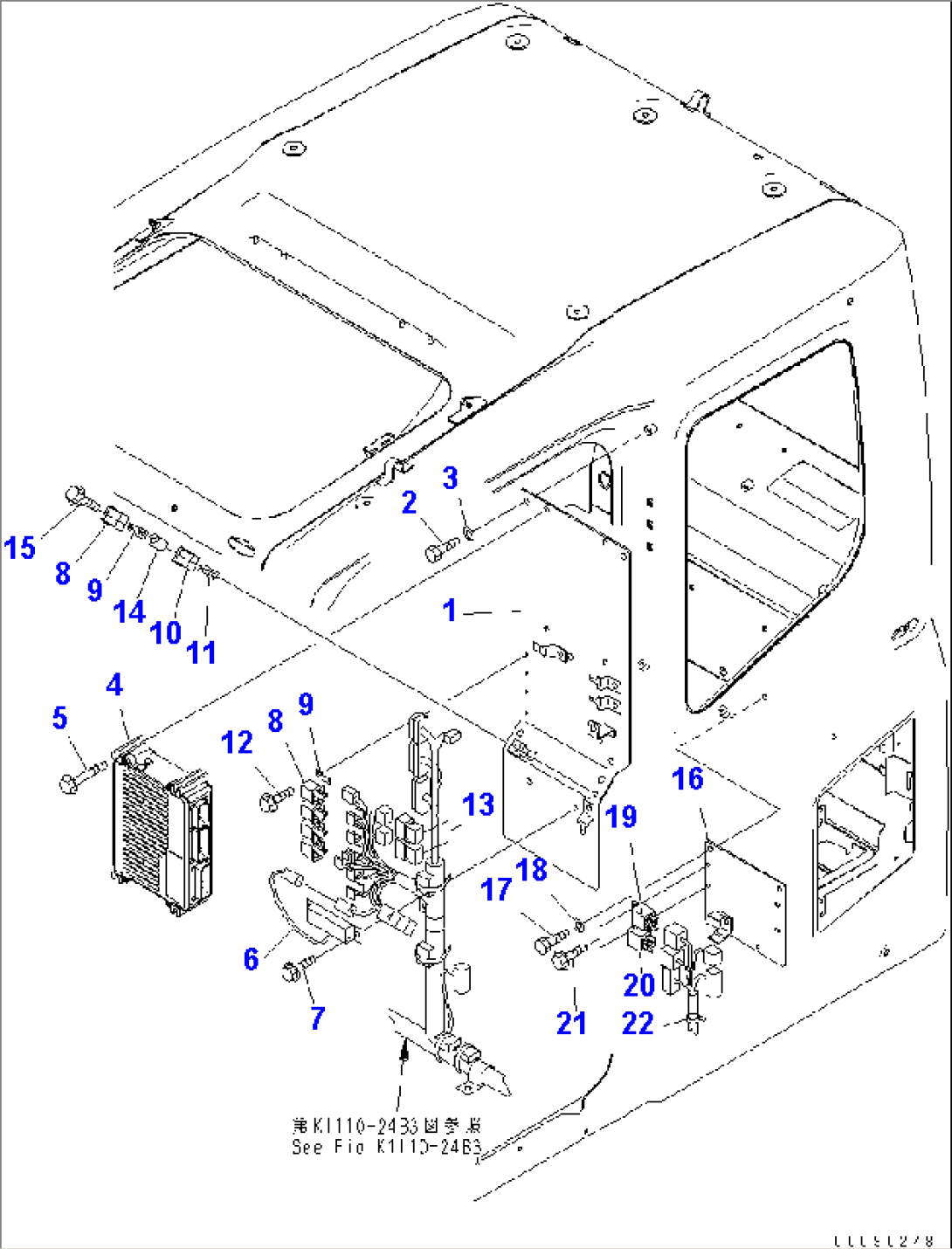 FLOOR FRAME (OPERATOR