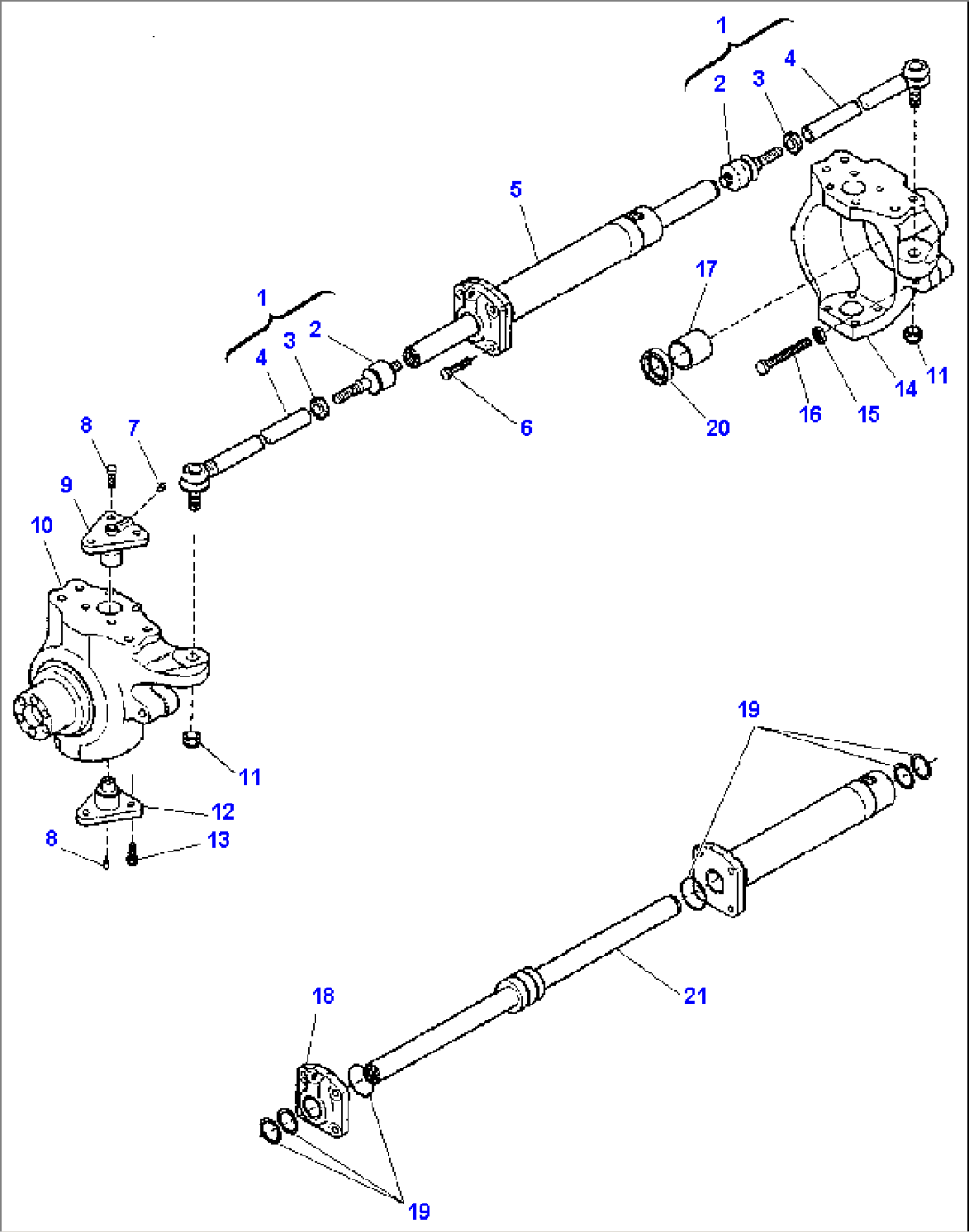 FRONT AXLE (4WD) (2/6)