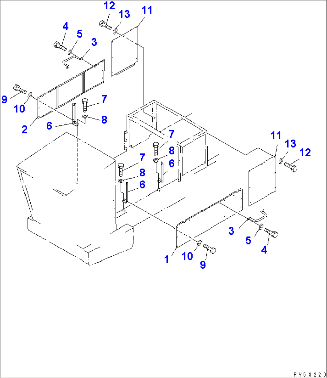 SIDE COVER (1/2) (FRONT)(#11501-11517)