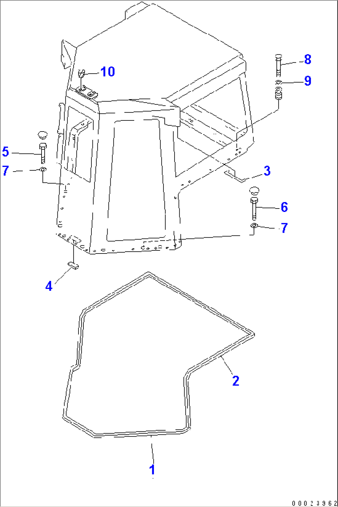 STEEL CAB (MOUNT)
