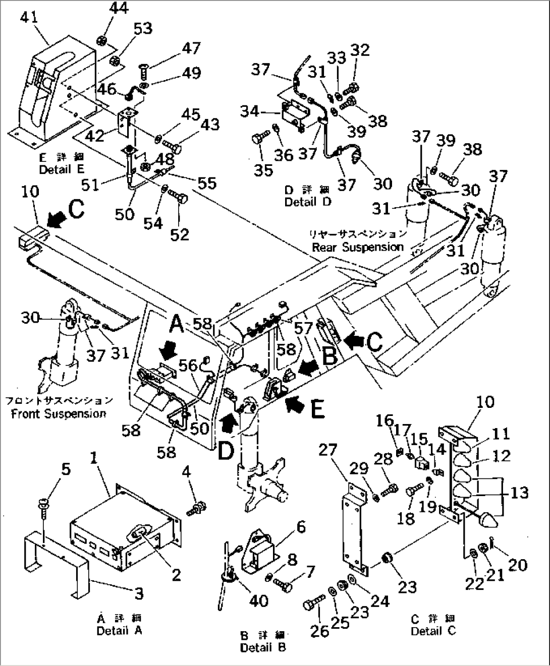 ELECTRICAL SYSTEM (FOR PAYLOAD METER) (MEMORY CARD TYPE) (WITH ROPS GUARD)