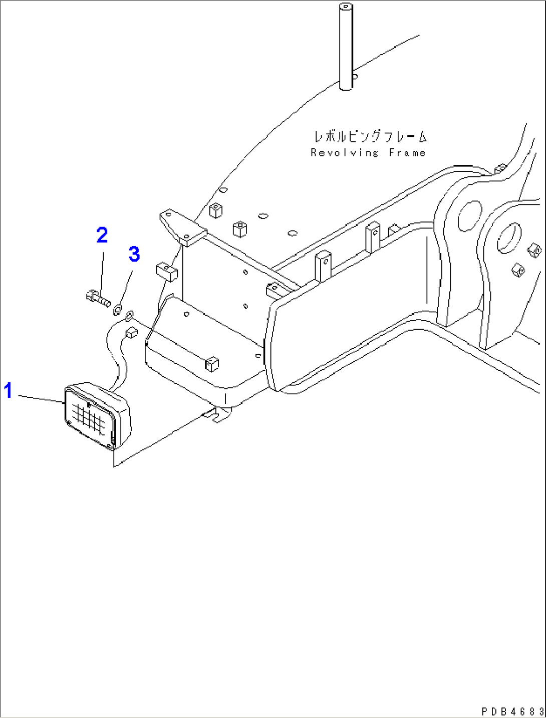 WIRING (WORKING LAMP¤ FRONT)