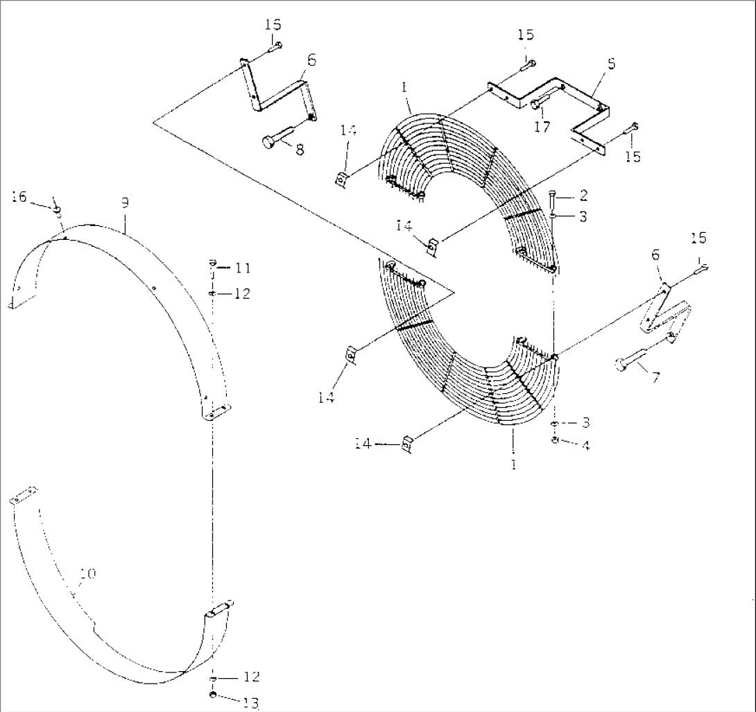 ENGINE¤ FAN PROTECTOR