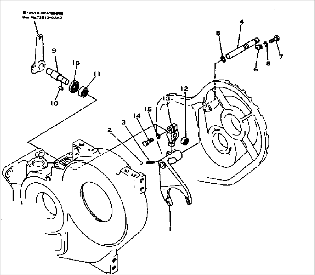WINCH SHIFT FORK