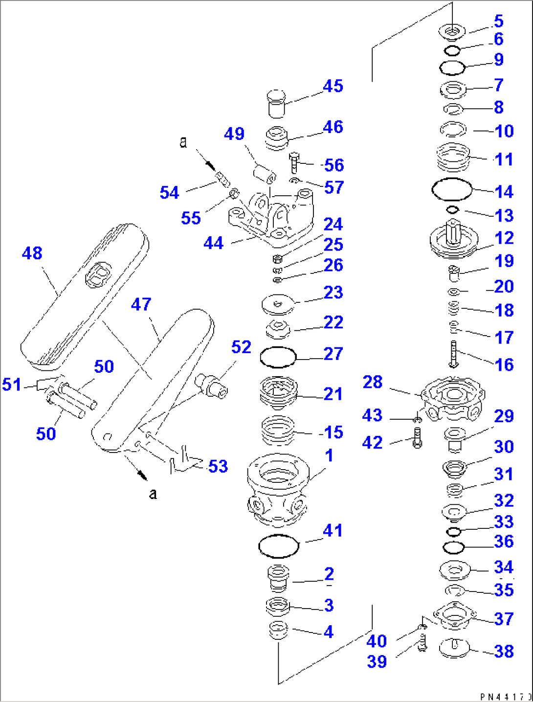 TREADLE VALVE
