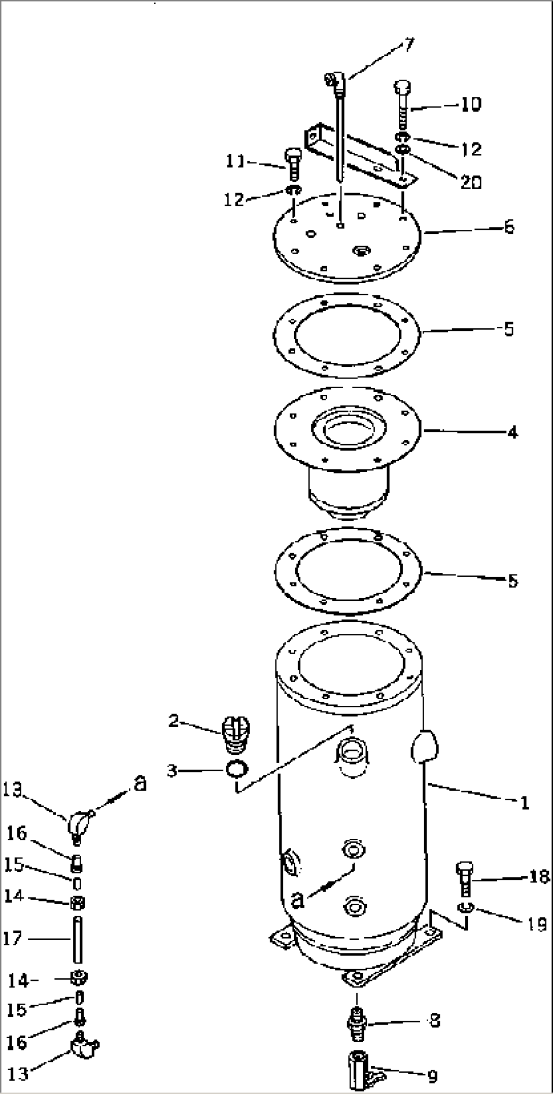 RECEIVER TANK