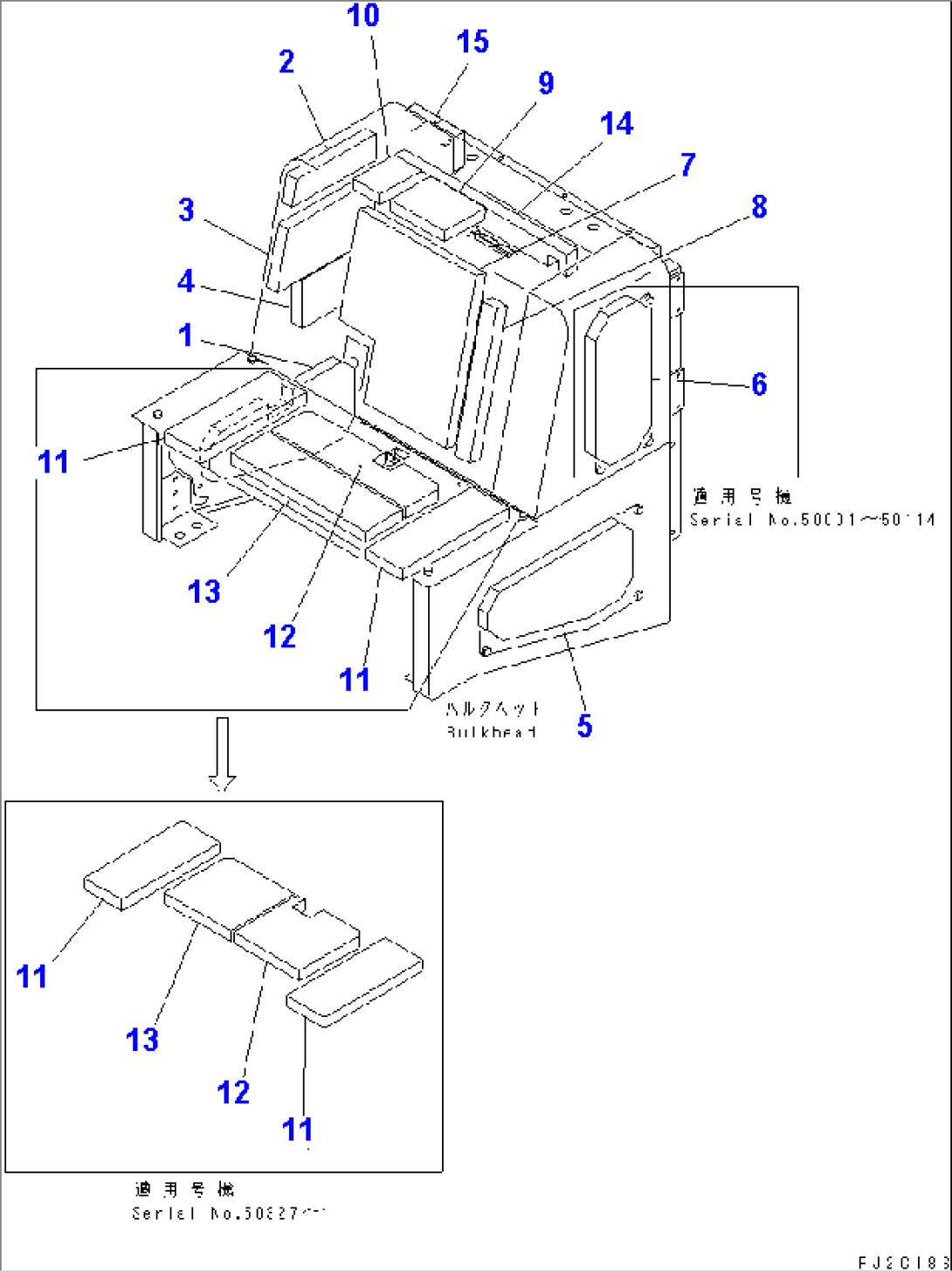 BULKHEAD (SHEET)(#50001-52000)