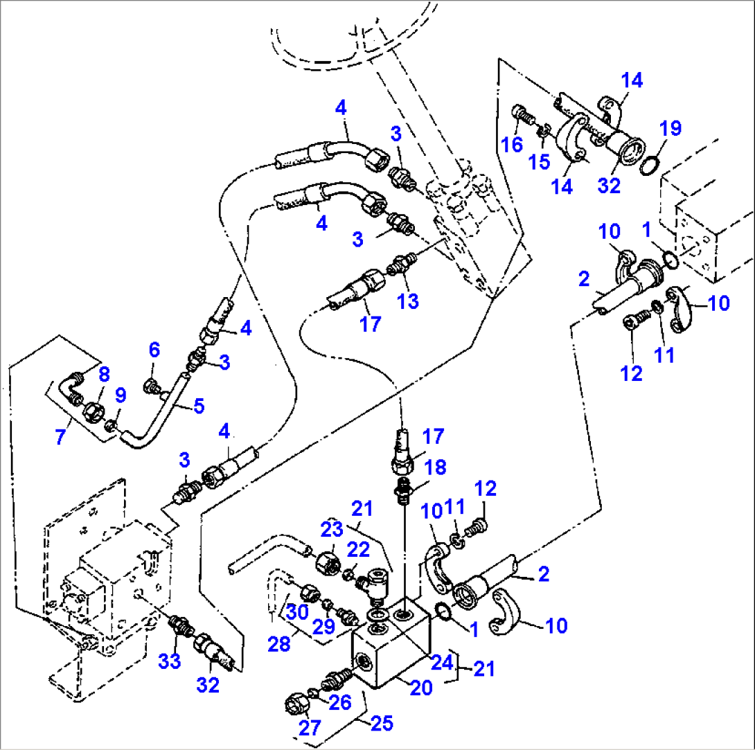 STEERING, PIPINGS