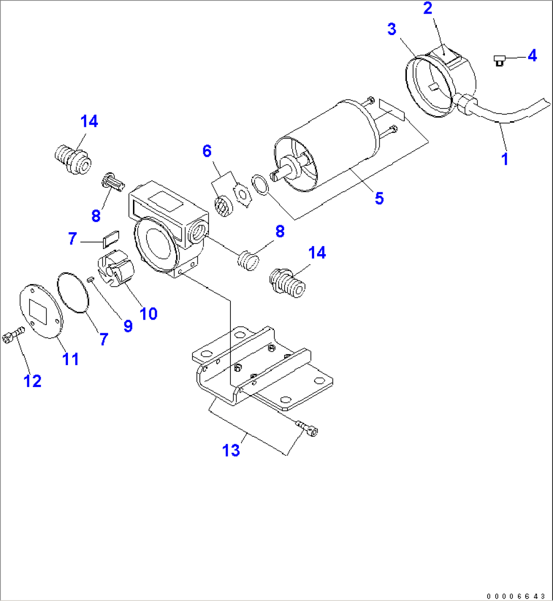 REFUELING PUMP (INNER PARTS)