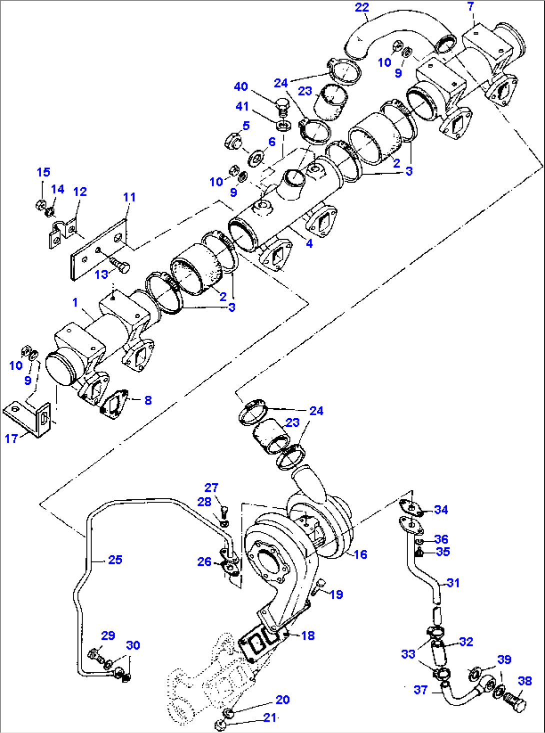 INTAKE MANIFOLD, TURBOCHARGER