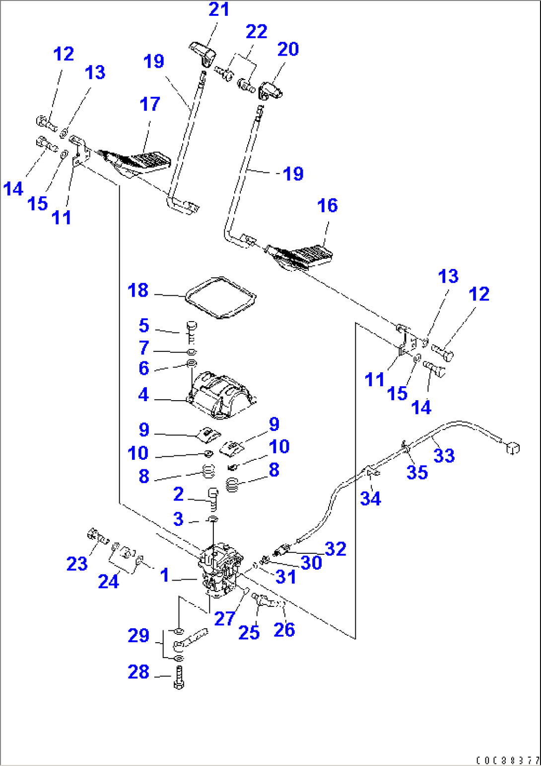 FLOOR FRAME (OPERATOR
