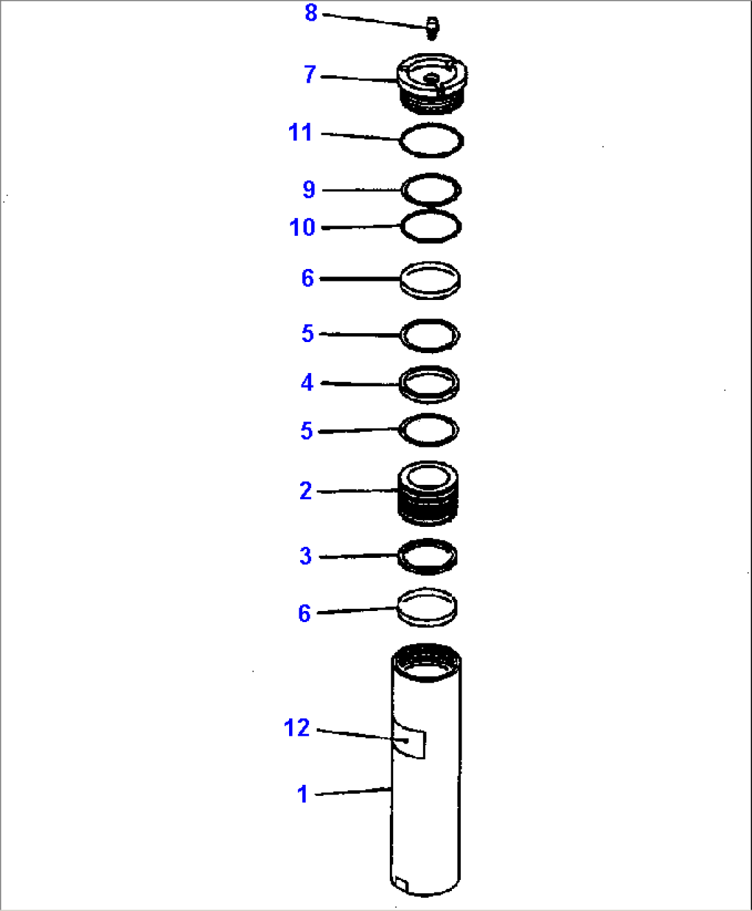 H4200-16A2 ACCUMULATOR FOR ECSS LOW PRESSURE