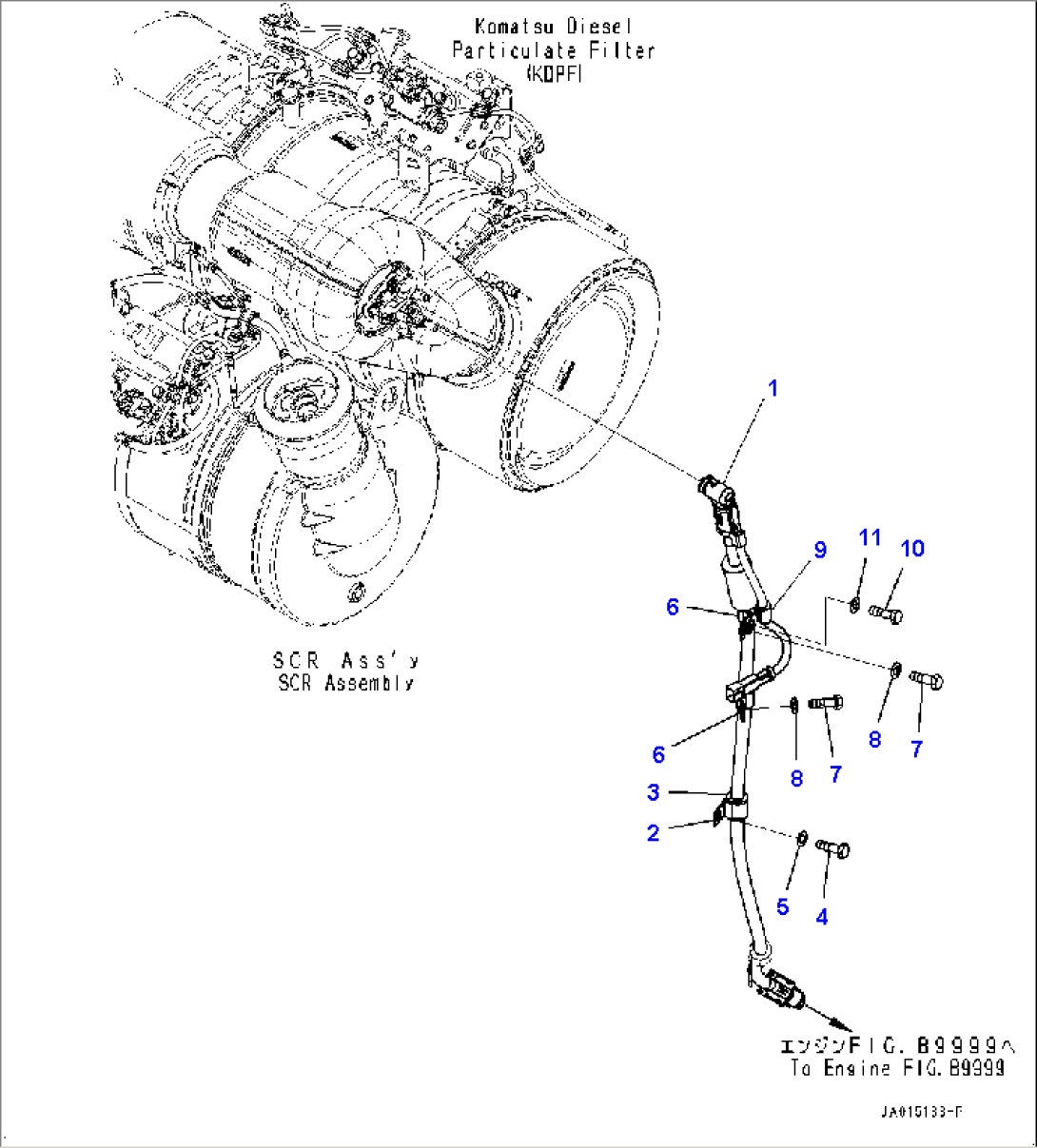 DEF Piping, Pressure Piping (1/2) (#90023-)