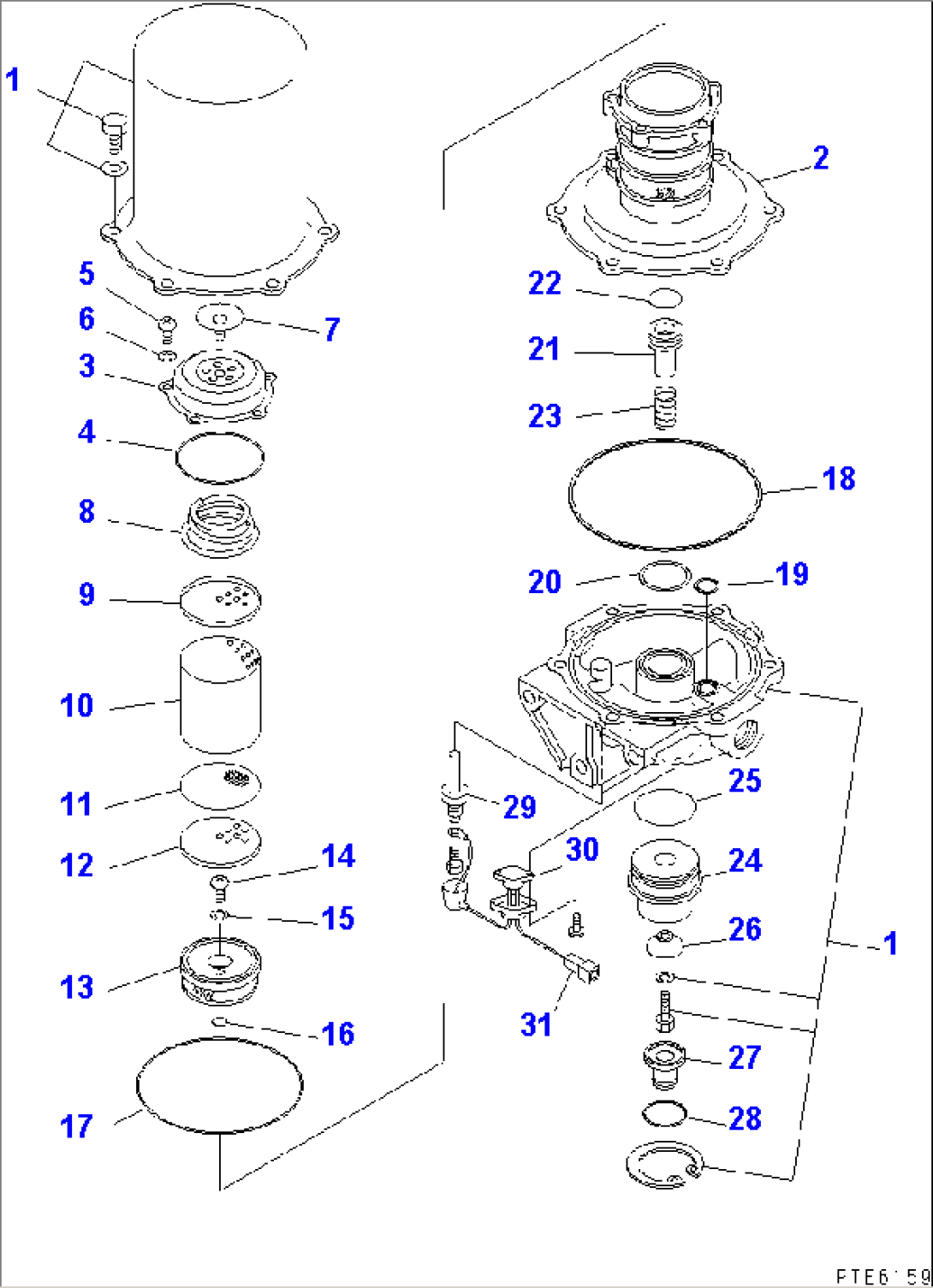 AIR SYSTEM (AIR DRYER)(#15301-15310)