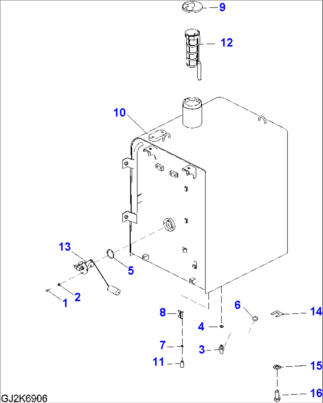 FUEL TANK (FOR ITALY)