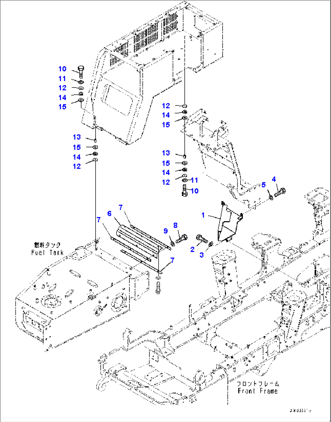 Fender Related Parts, Mounting, R.H. (#5001-)