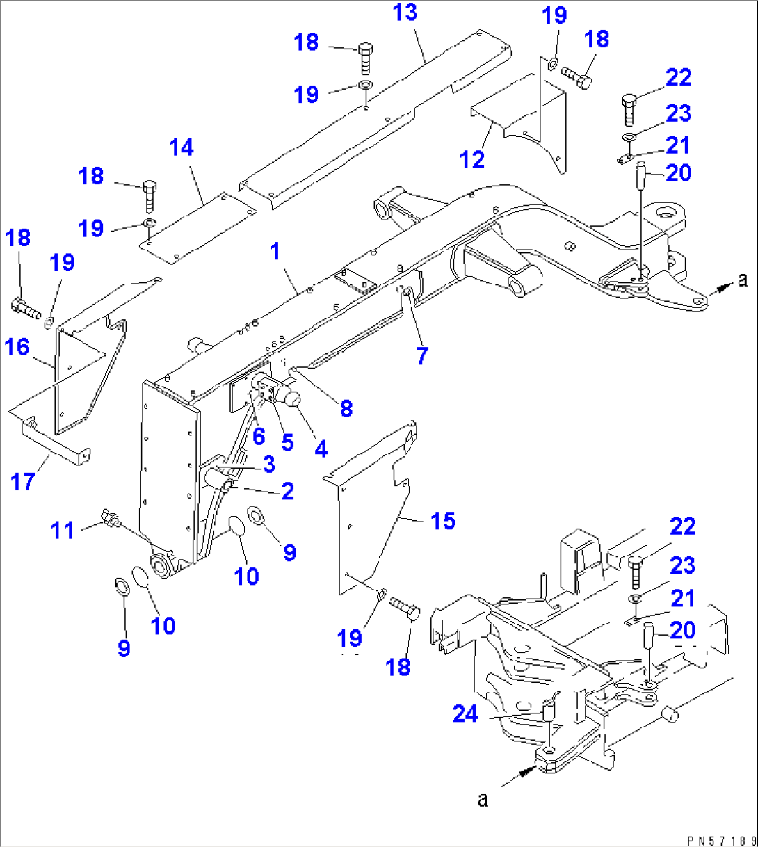 FRONT FRAME(#3401-)