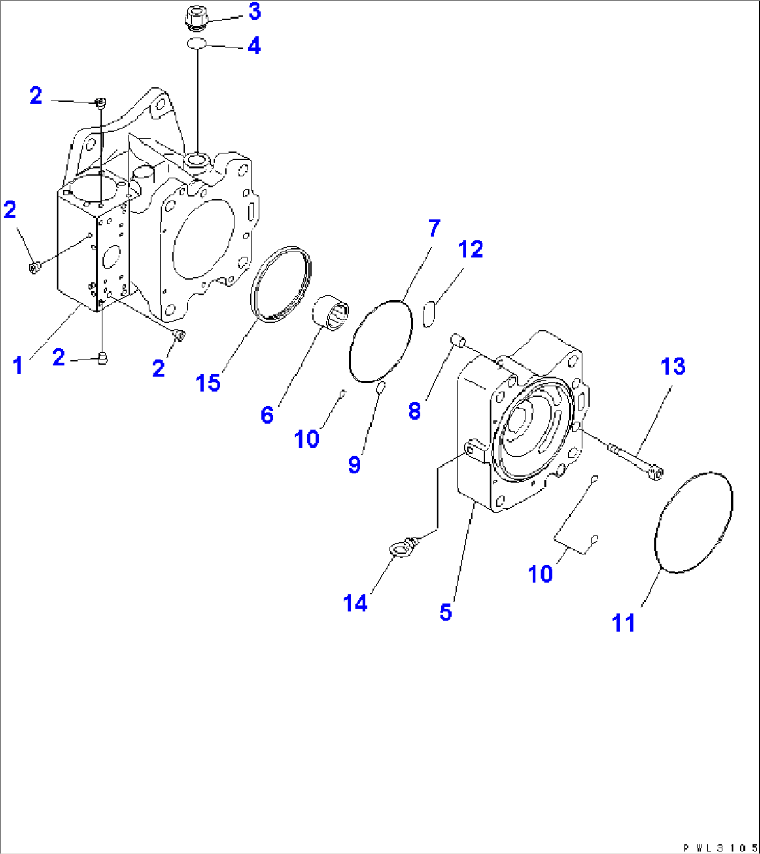 MAIN PUMP (1/15) (WITH TVC VALVE)(#10011-)
