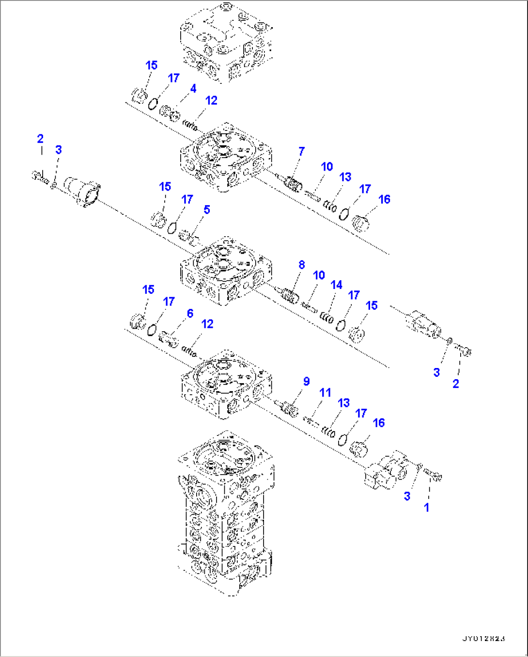 Control Valve, 8-Valve (3/20) (#15001-)
