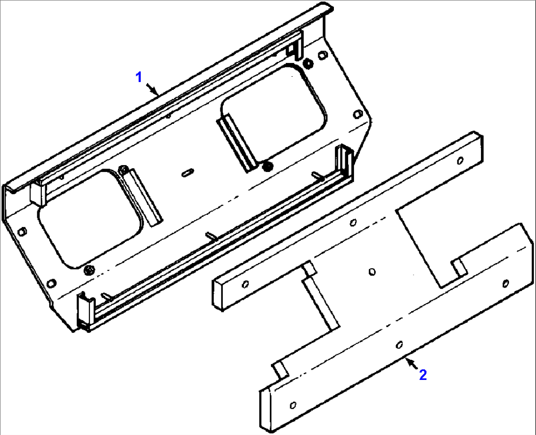 REAR CLOSURE PLATE SOUND REDUCTION PACKAGE