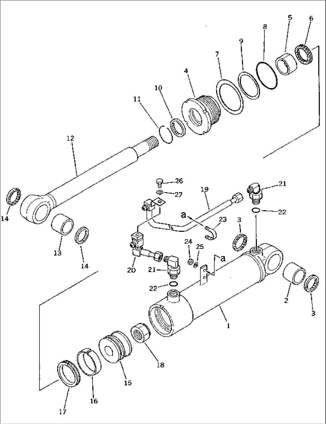 3-POINT HITCH CYLINDER