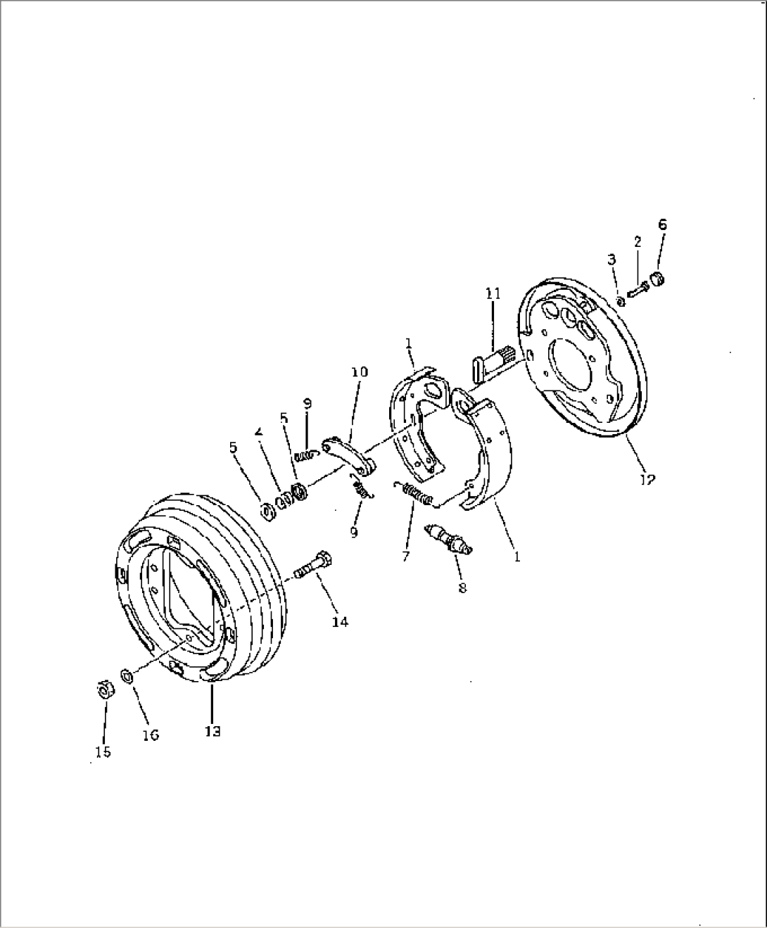 PARKING BRAKE (TBG¤ ABE SPEC.)