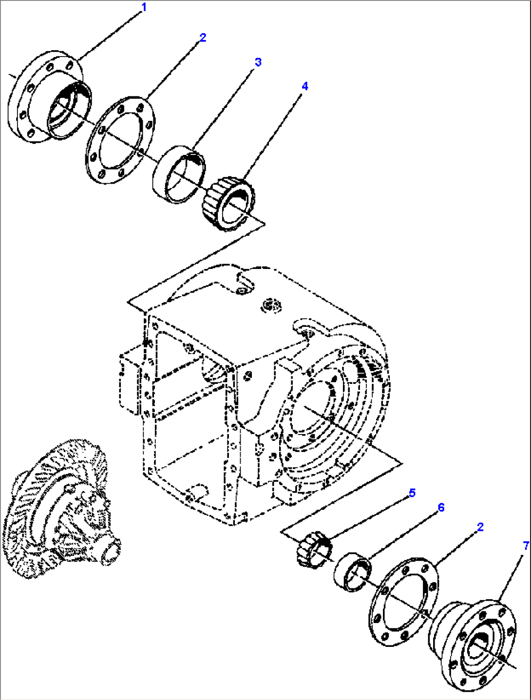 NoSPIN DIFFERENTIAL BEARING QUILLS
