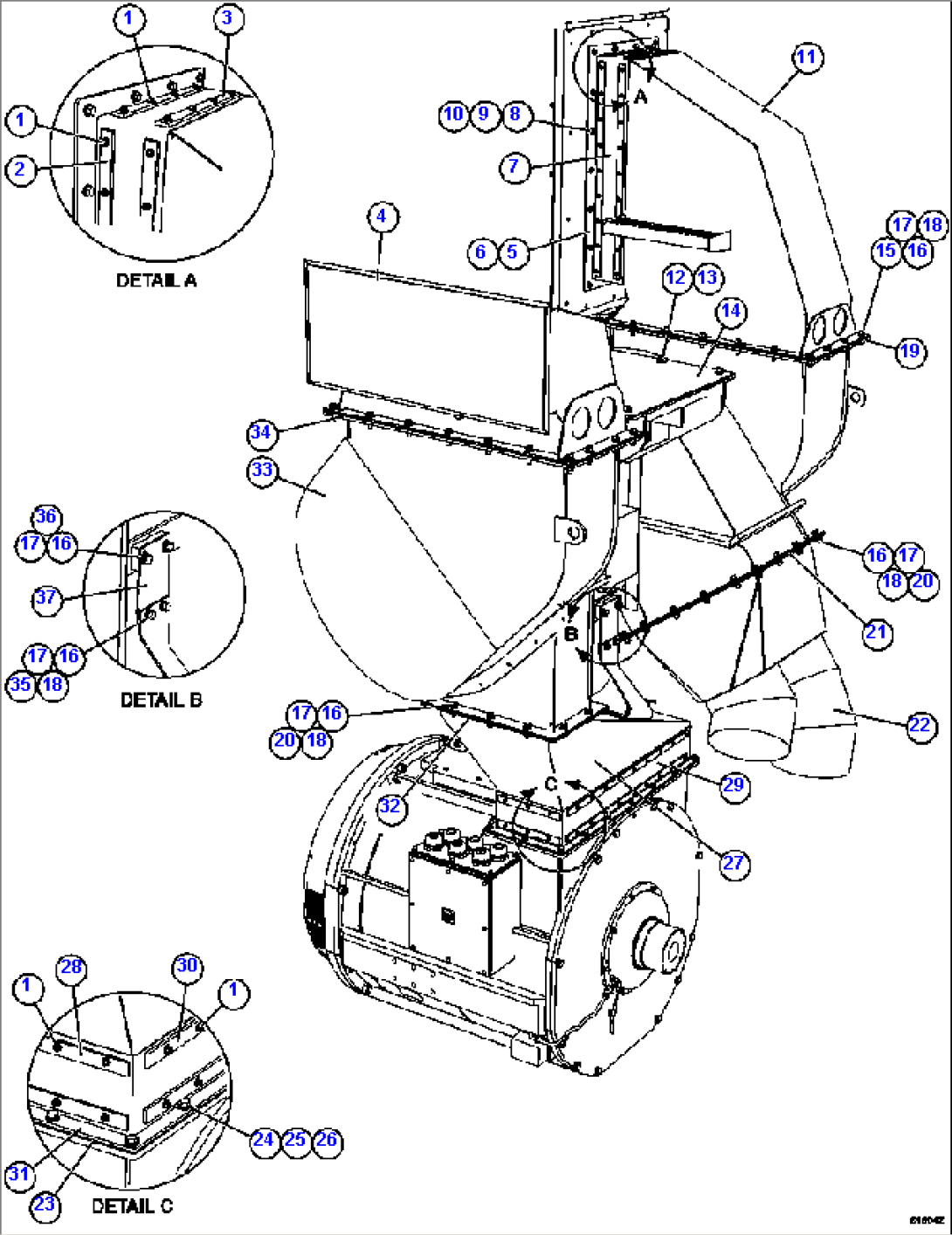 BLOWER DUCT WORK