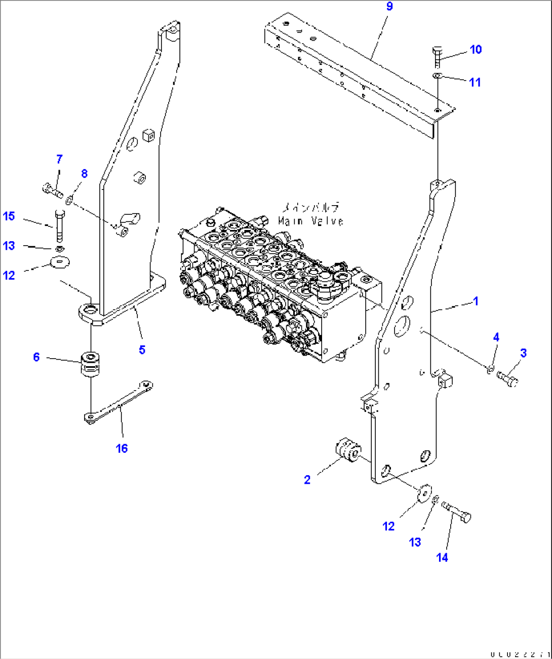 MAIN VALVE MOUNTING