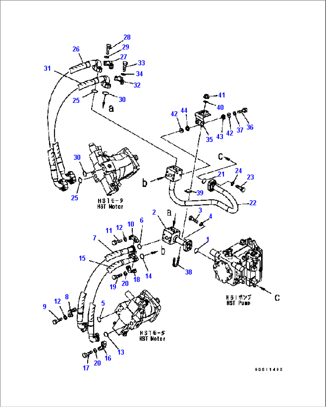 HST OIL LINE (MAIN LINE)