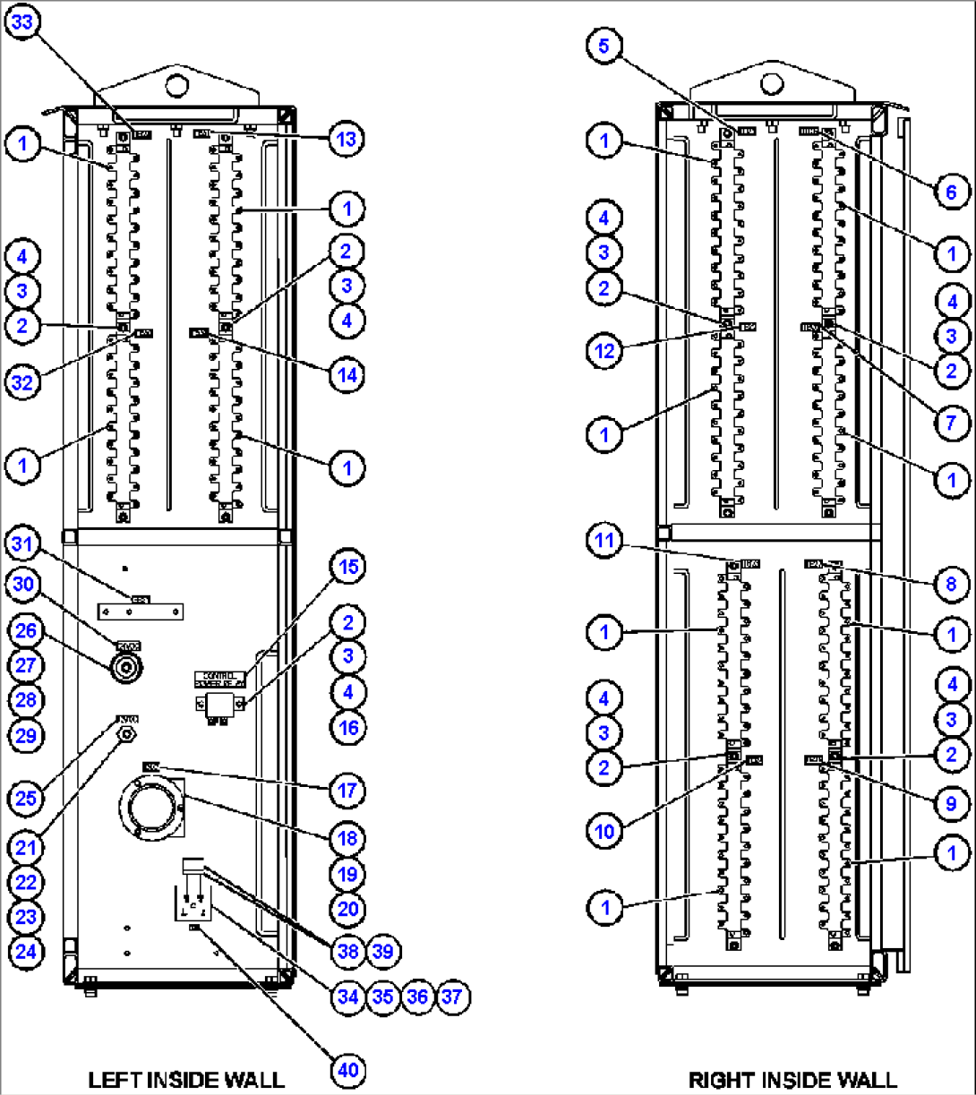 INTERFACE CABINET (SIDE WALLS)