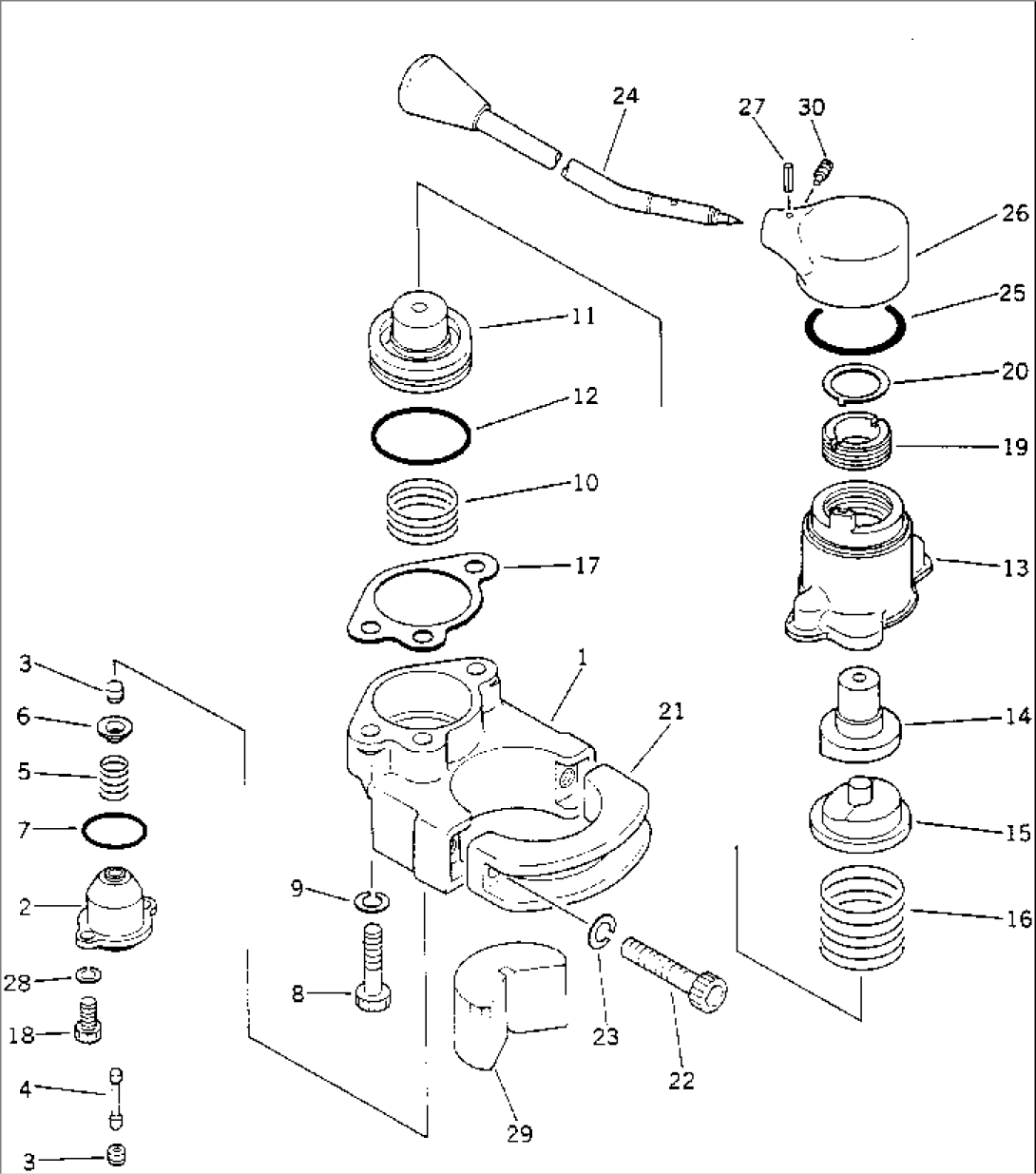 HAND BRAKE VALVE