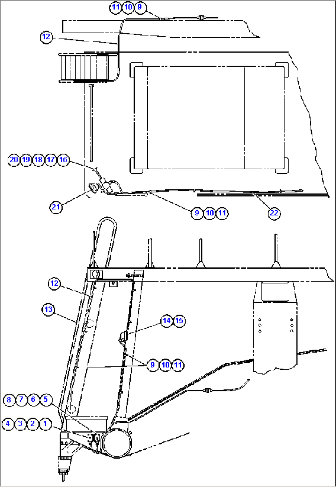 LEFT DECK & LADDER LIGHT WIRING