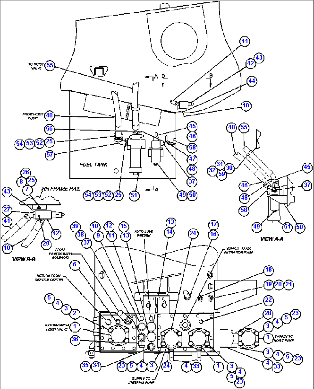 HYDRAULIC SYSTEM PIPING