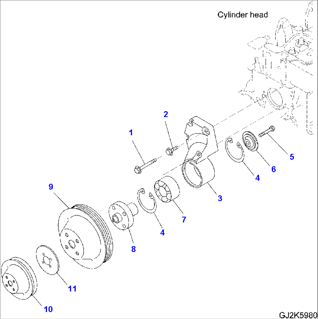 FAN DRIVE PULLEY