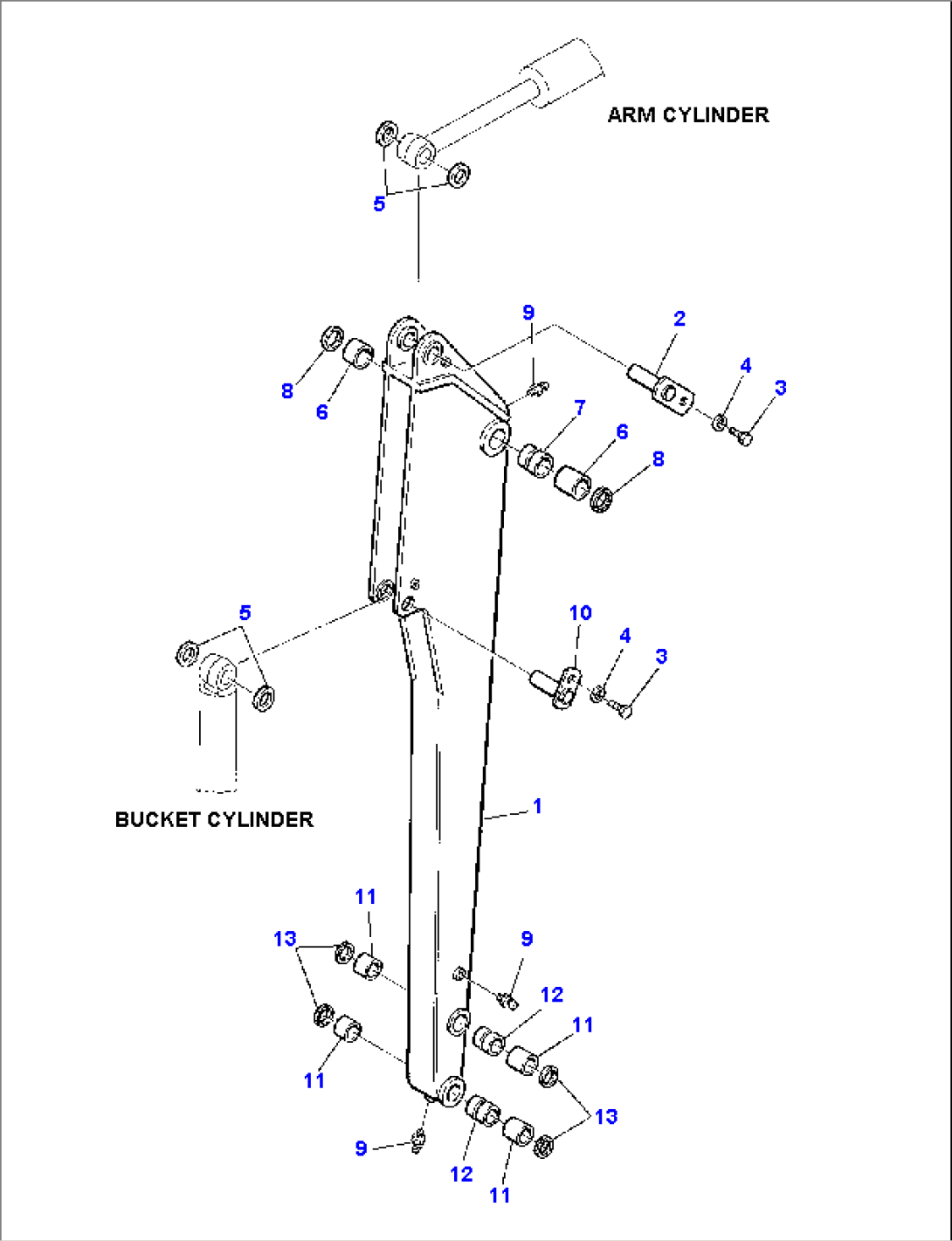 ARM, L=2100 mm