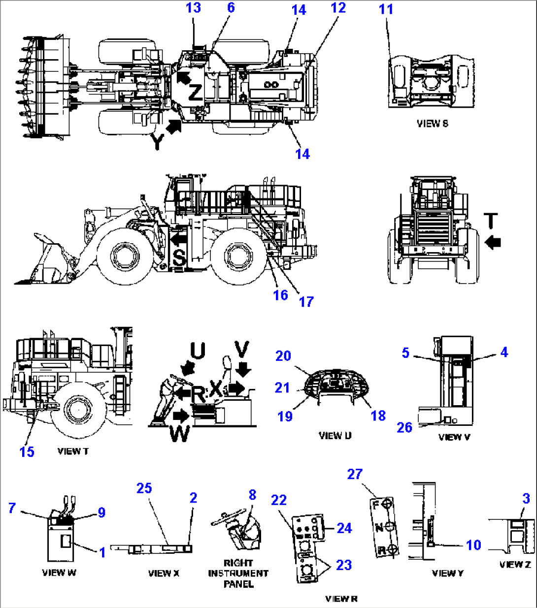 U0100-02A0 FLOOR DECALS