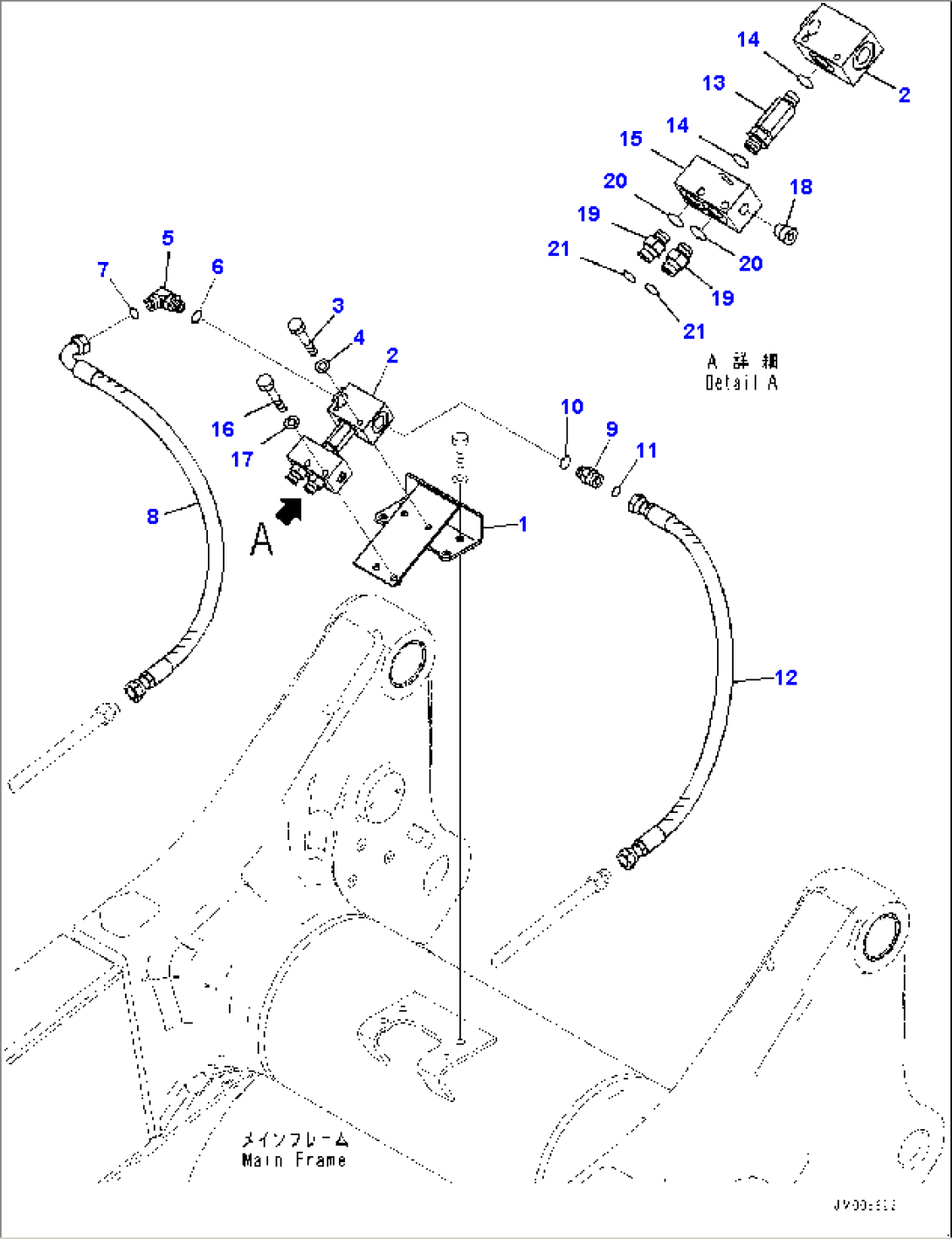 Brake Piping, Mounting Parts (#30001-)