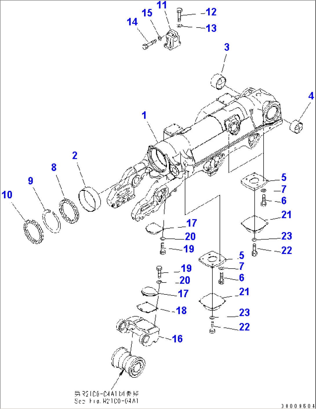TRACK FRAME (R.H.)(#17743-18800)