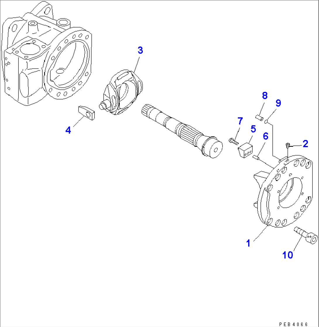 LOADER PUMP (9/16) (NO.1 PUMP)