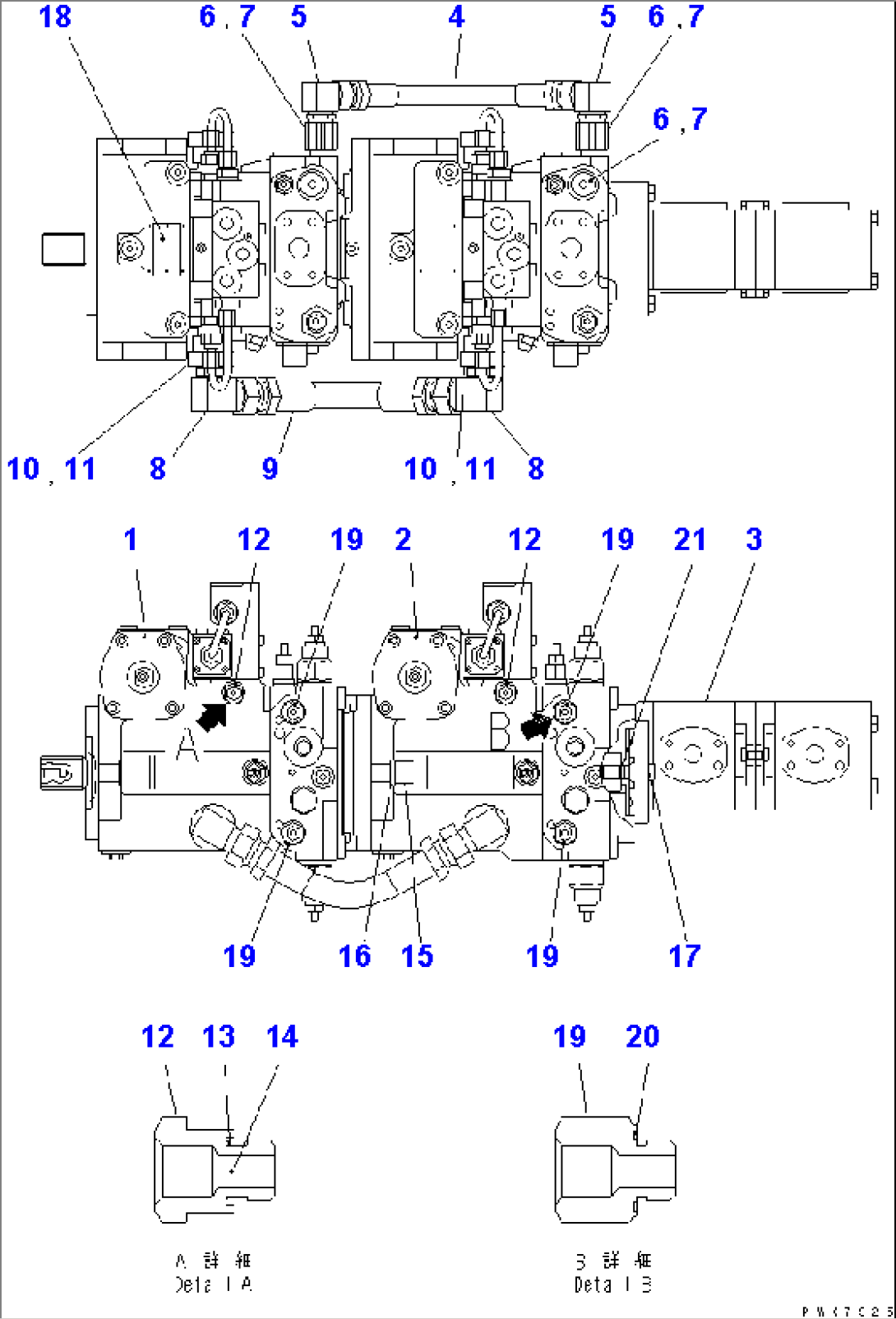 MAIN PUMP (1/13)(#1636-1800)