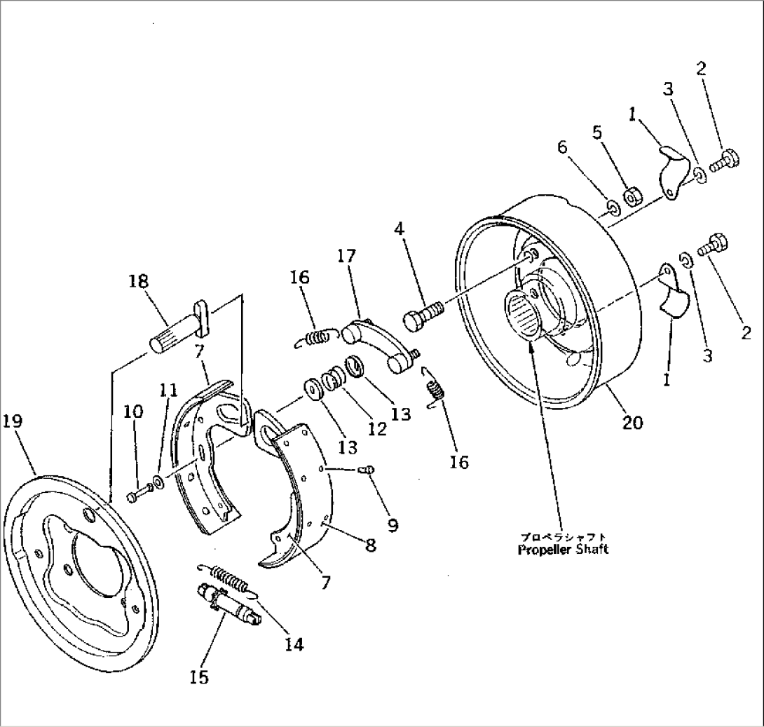 PARKING BRAKE(#1601-2300)