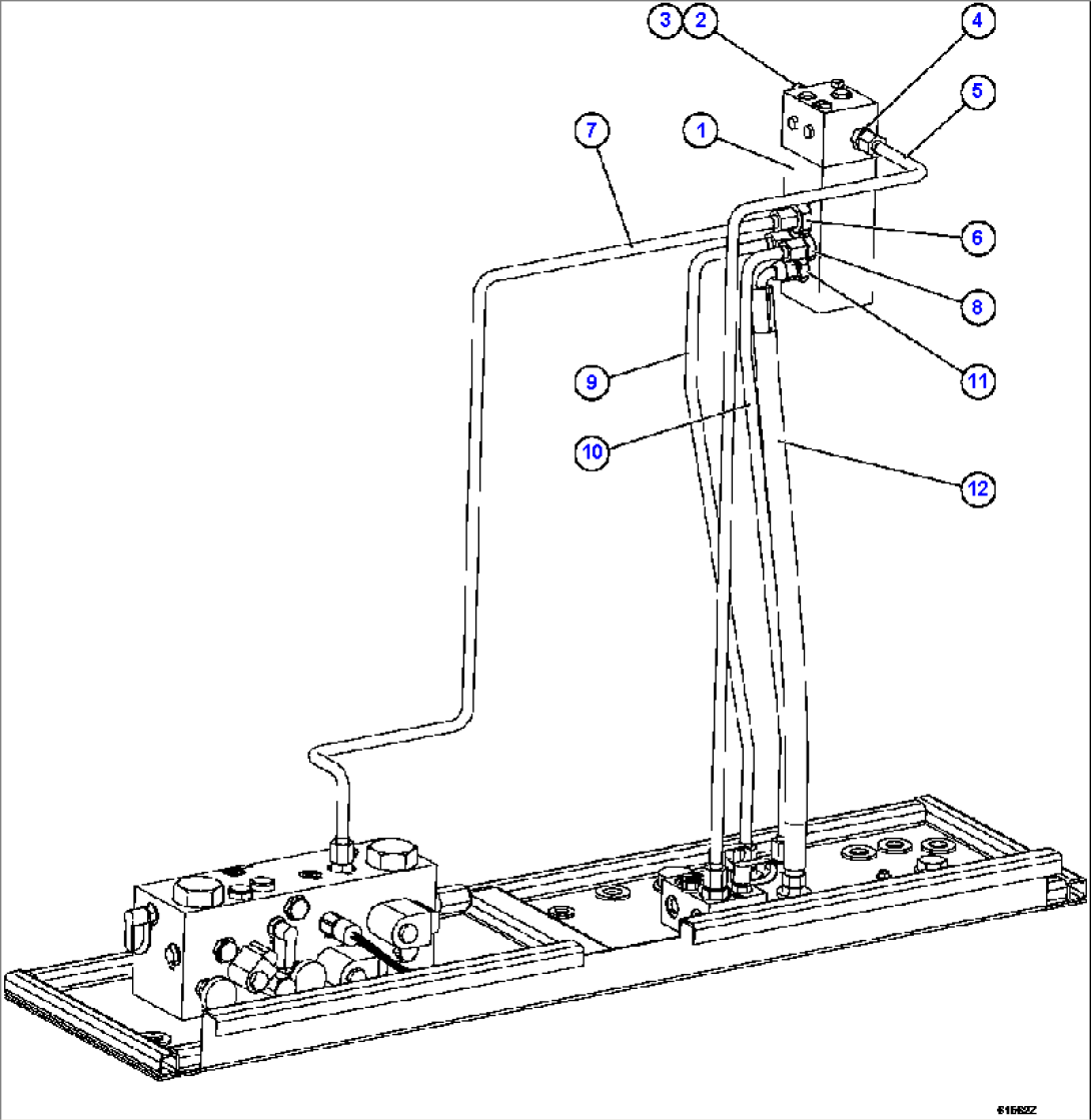 DUAL RELAY VALVE PIPING