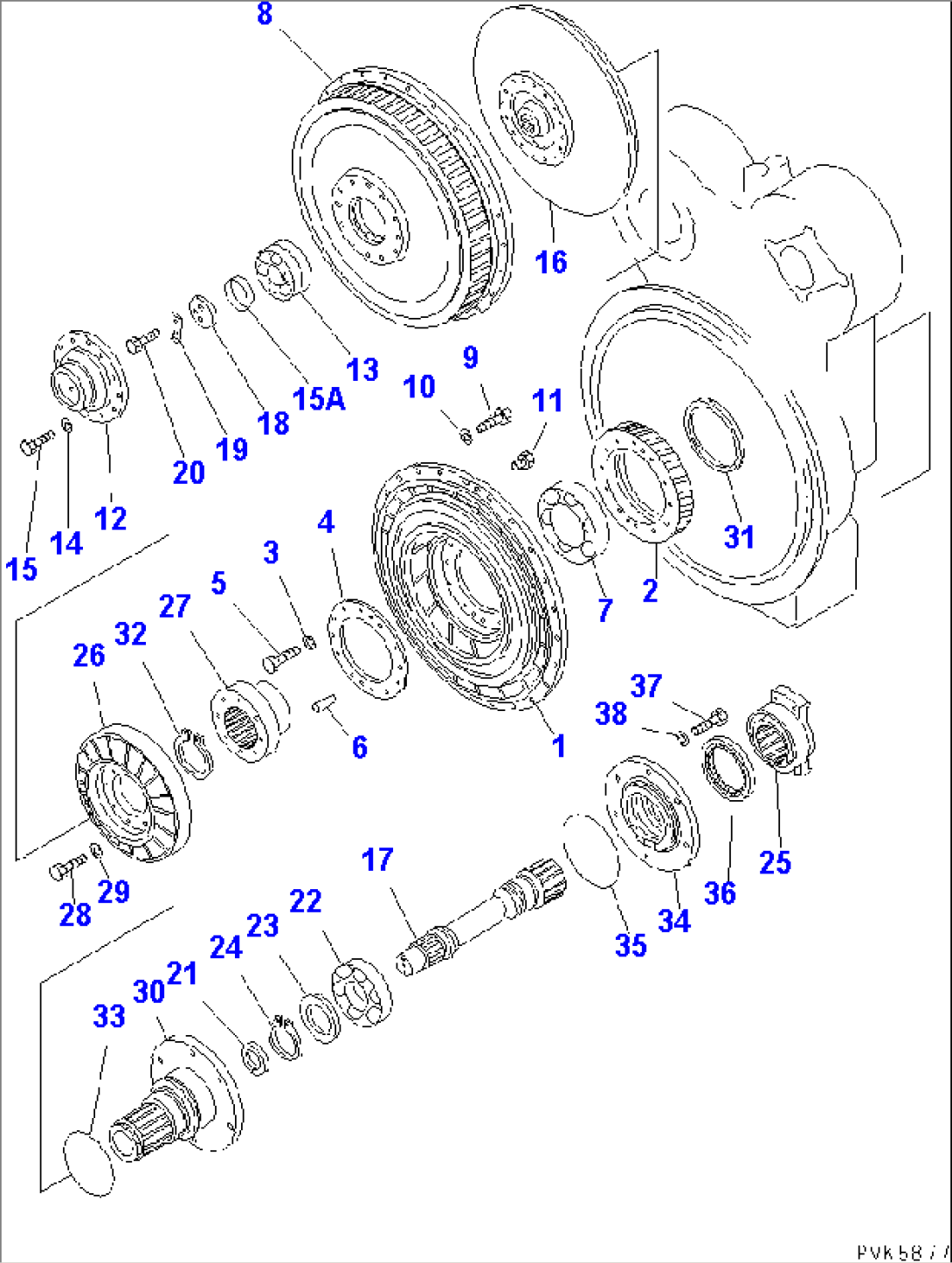 TURBIN AND STATOR(#16574-)